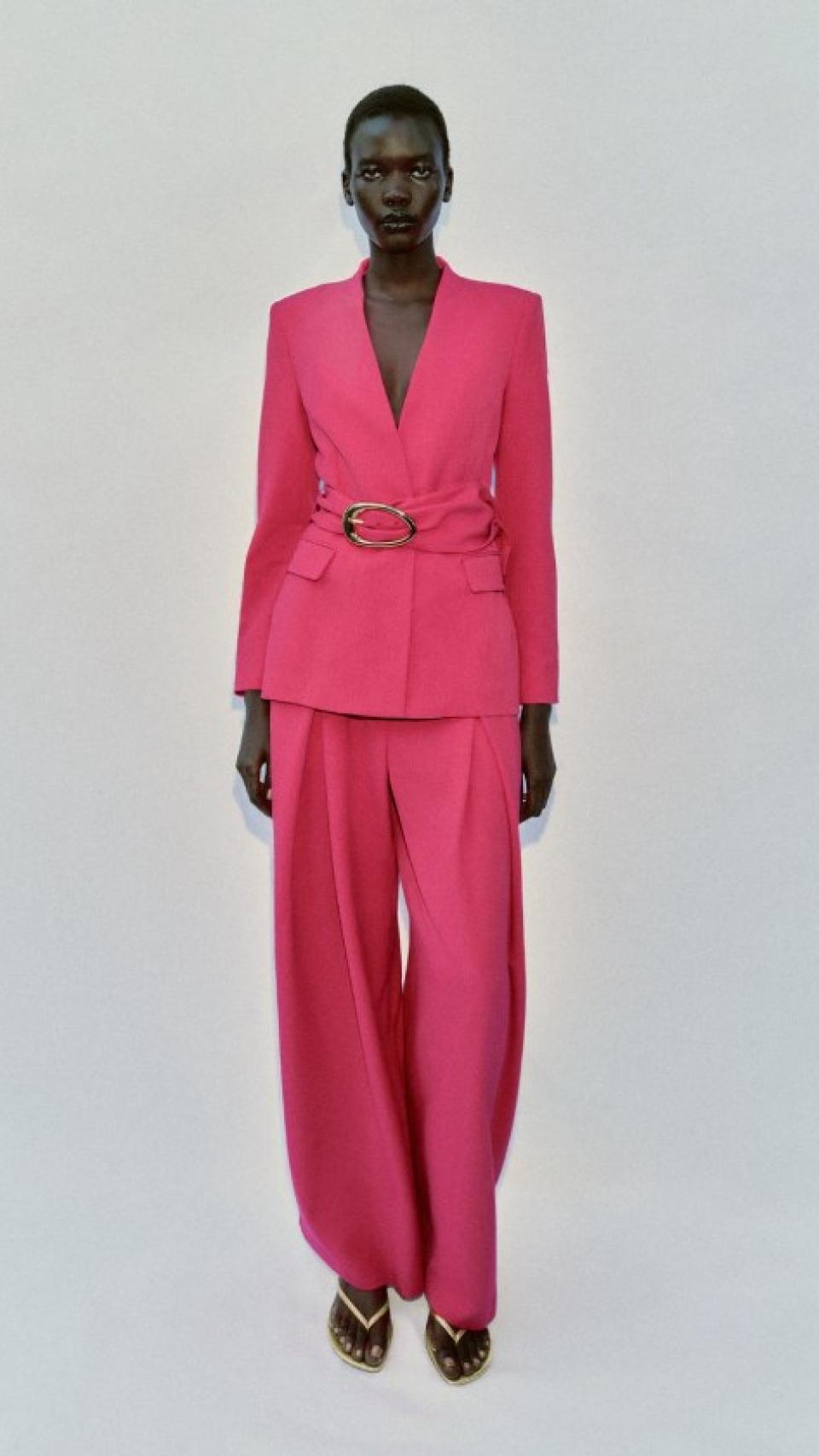 El conjunto de Zara que ha lucido Rocío Osorno.