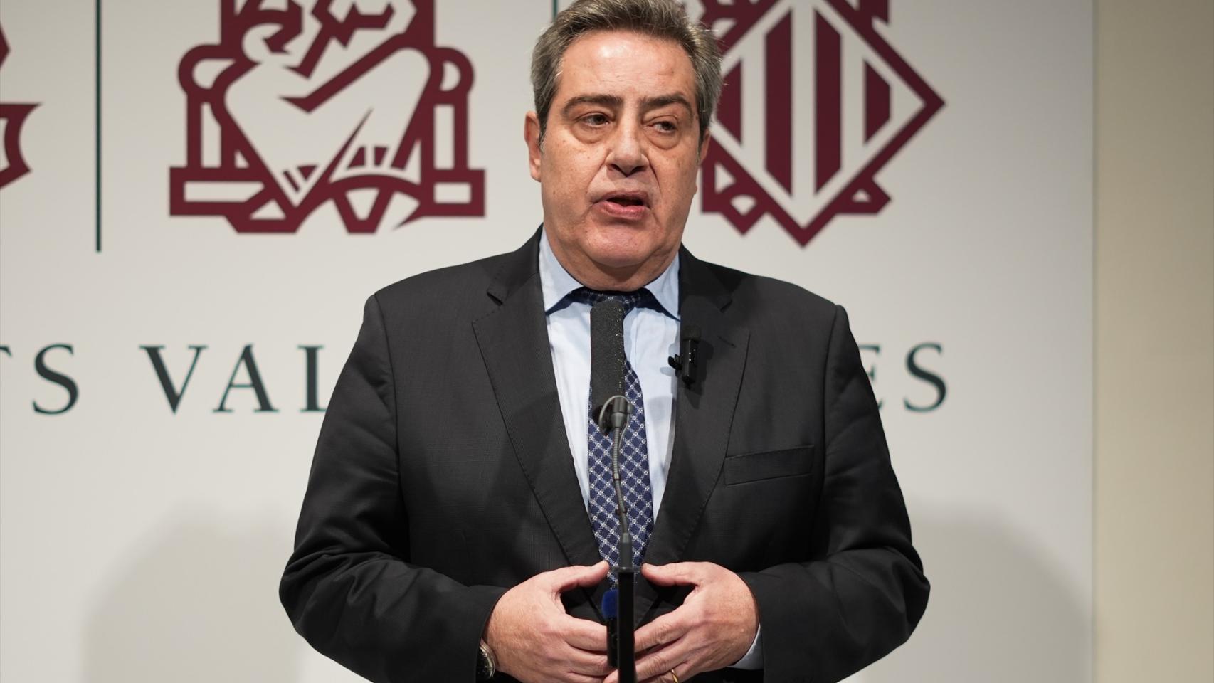 El portavoz de Vox en Valencia, José María Llanos. Jorge Gil / EP 