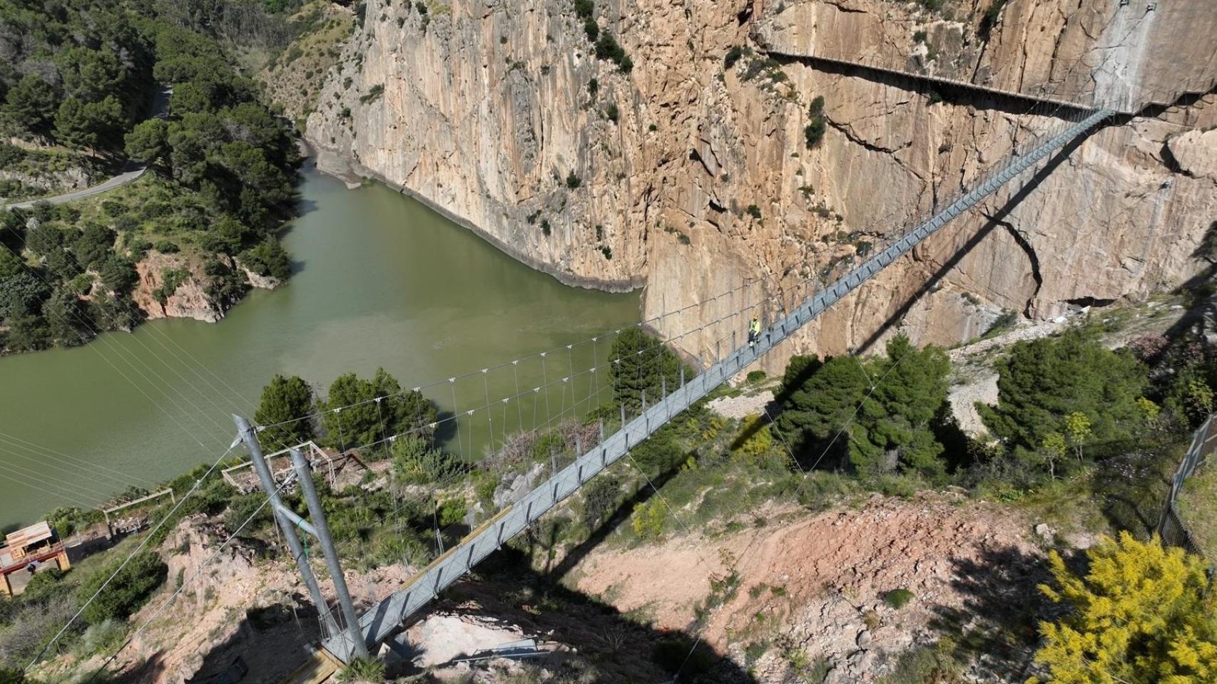 Imagen del nuevo puente.