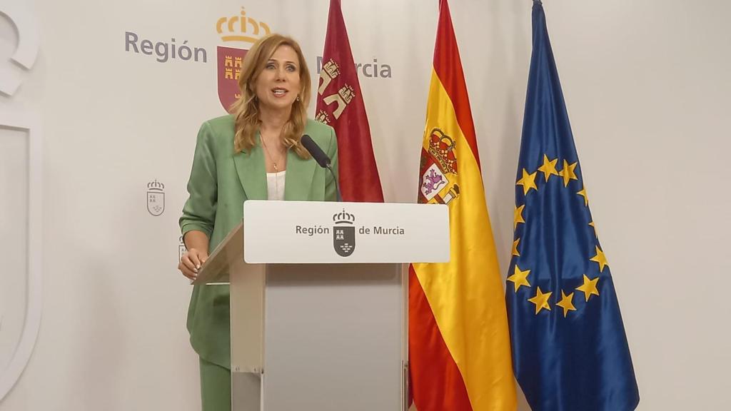 La consejera de economía del Gobierno de la Región de Murcia, Marisa López Aragón