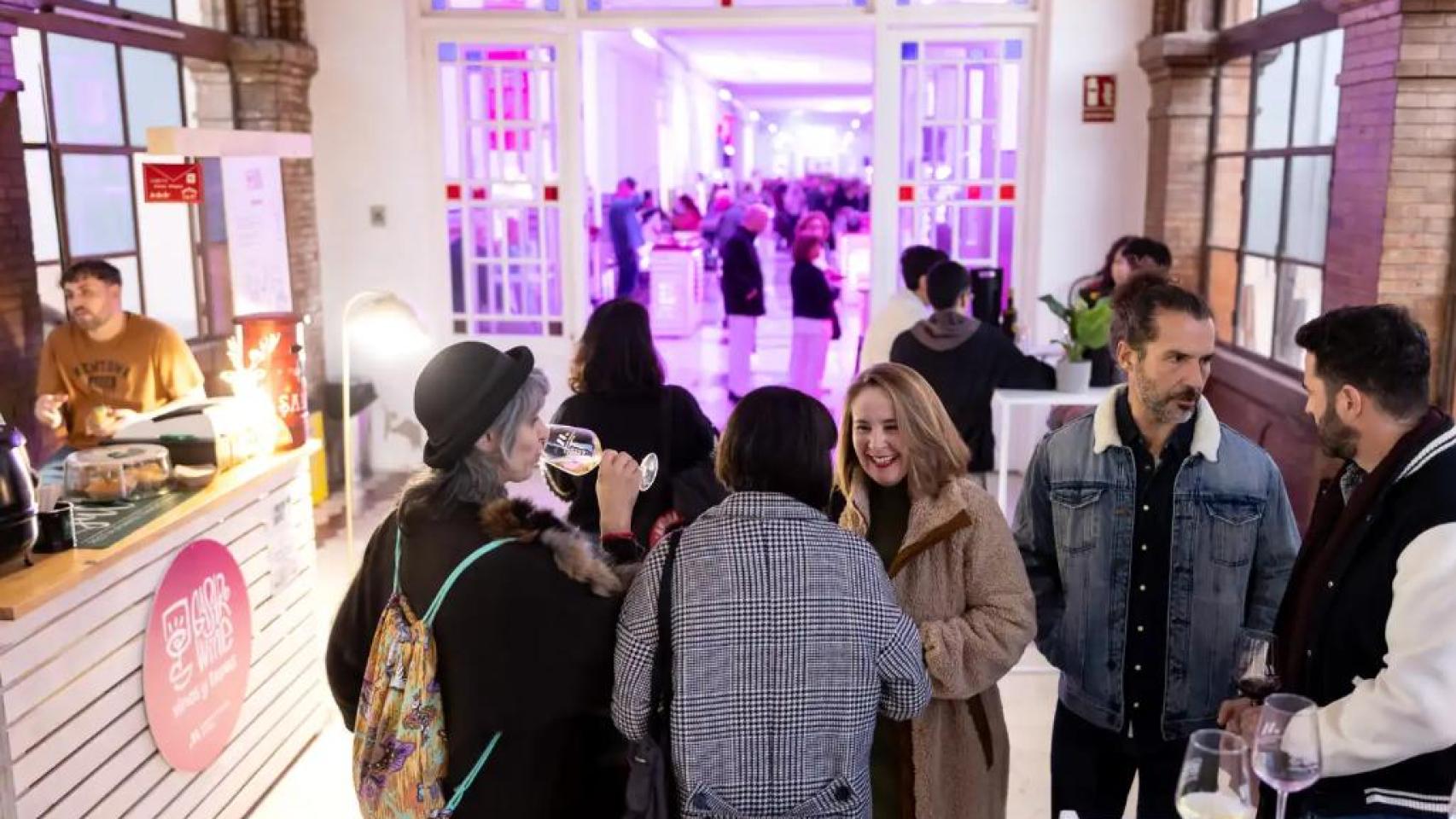 Imagen del festival del vino.