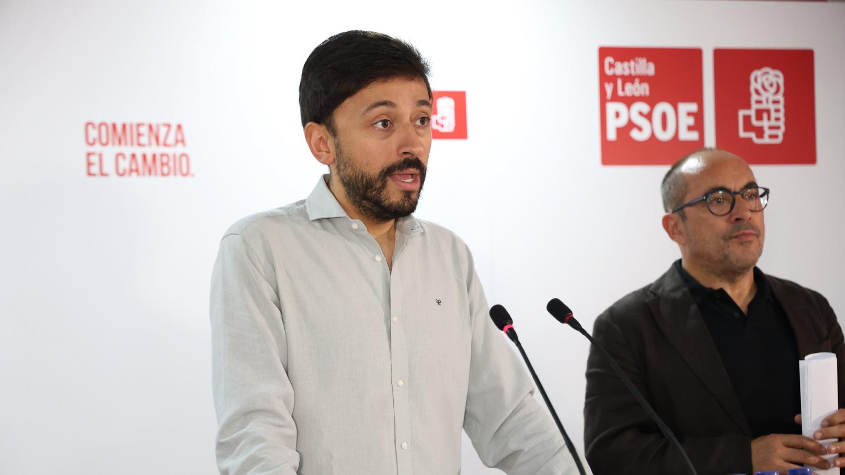 El secretario de Política Municipal del PSOE de Castilla y León, Fran Díaz
