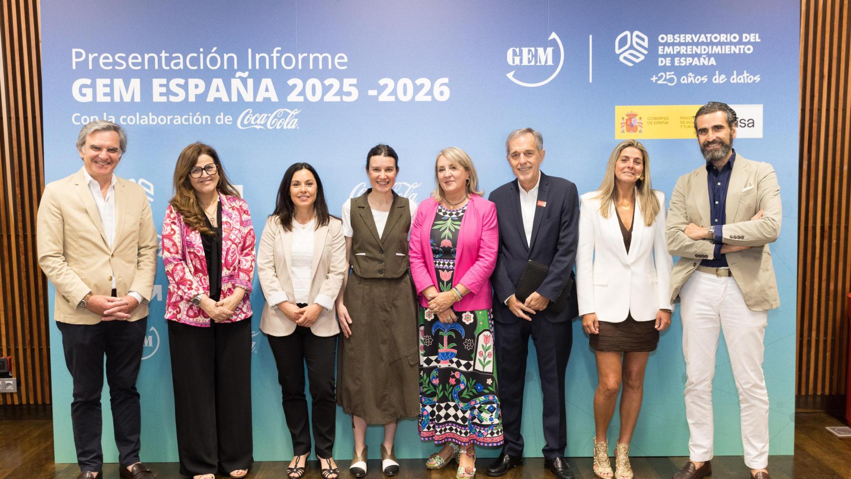 Presentación del Informe GEM 2025-2026 celebrada esta mañana.