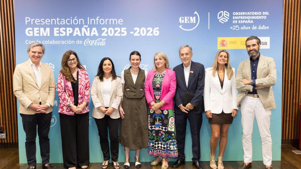 Presentación del Informe GEM 2025-2026 celebrada esta mañana.