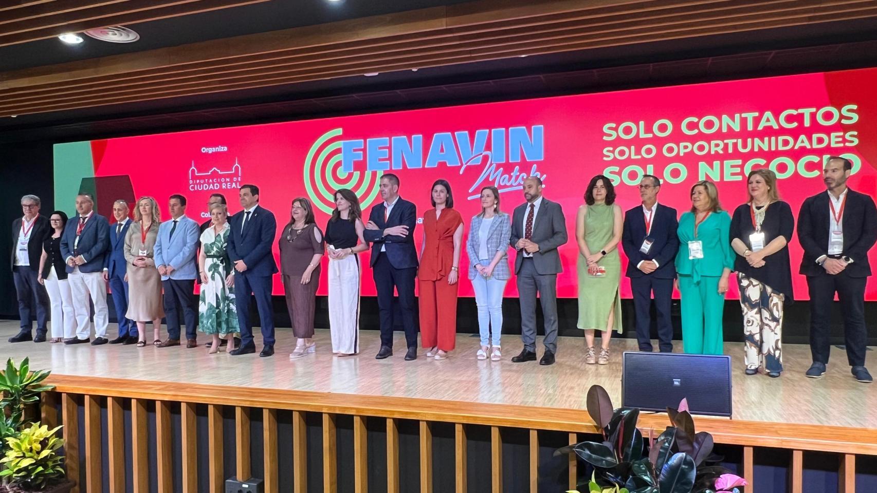 Inauguración de Fenavin Match. 