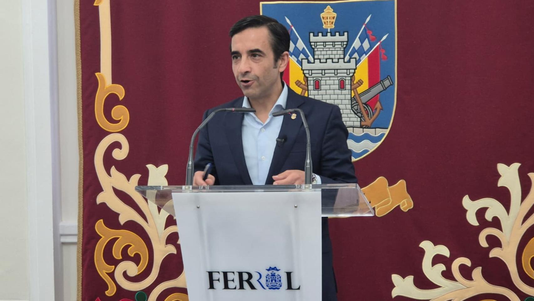 El alcalde de Ferrol, José Manuel Rey Varela.