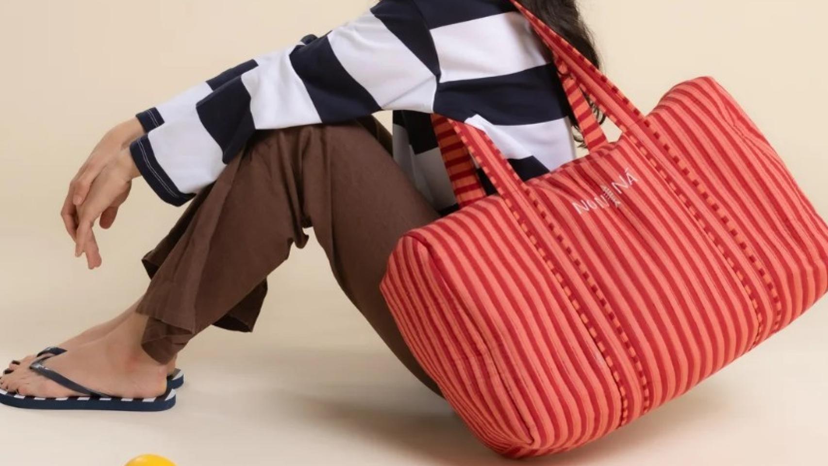 Bolsa de rayas de NoNiNá.