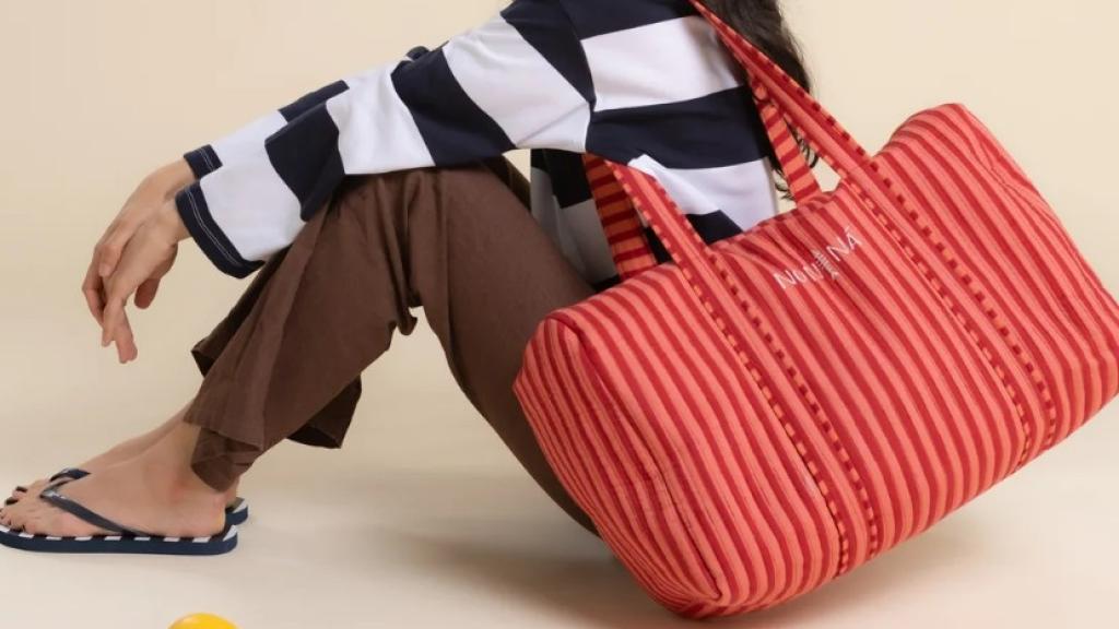 Bolsa de rayas de NoNiNá.