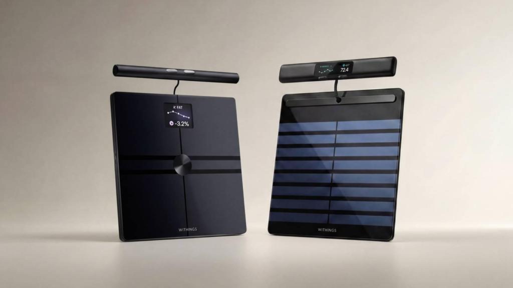 La báscula inteligente Withings BodyFit.