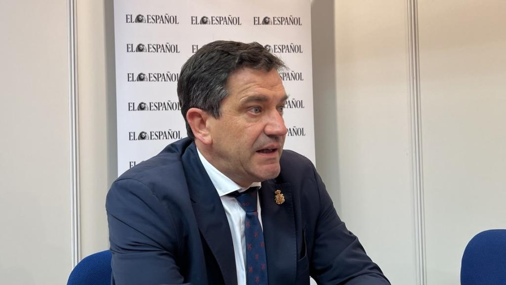 Miguel Ángel Valverde, presidente de la Diputación de Ciudad Real, en una entrevista con EL ESPAÑOL de Castilla-La Mancha. 