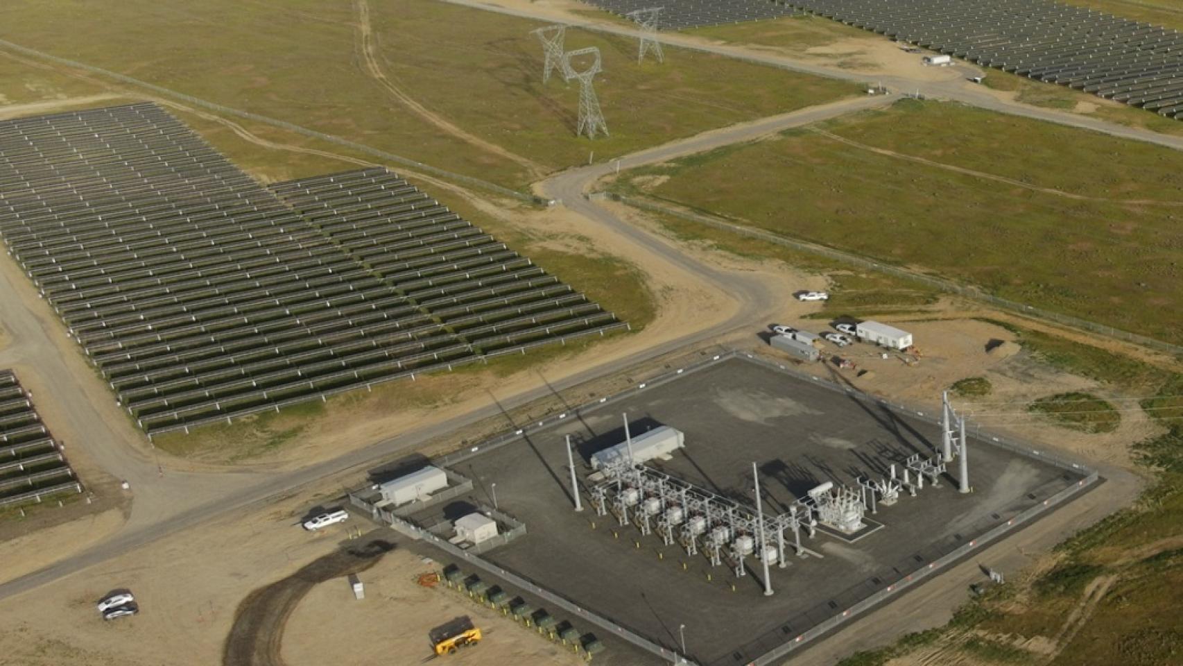 Planta solar de Iberdrola en EEUU.