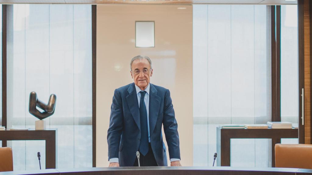 Florentino Pérez, candidato a las elecciones del Real Madrid.