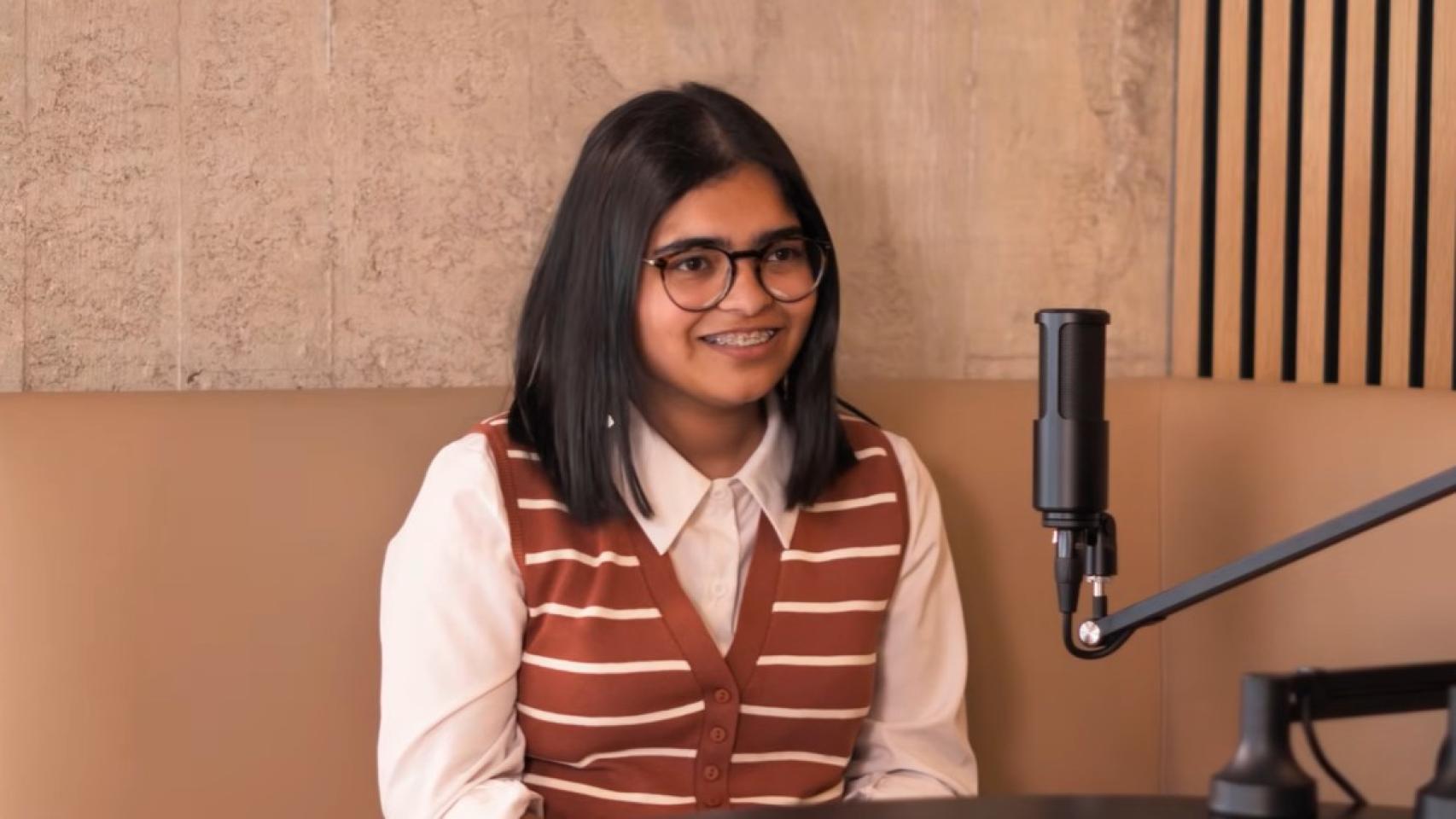 Imagen de Gabi en el podcast 'Una Iglesia, mil voces y Archidiócesis de Madrid'.