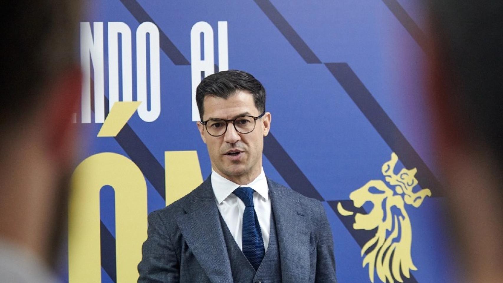  Fernando López, director general del Real Zaragoza.