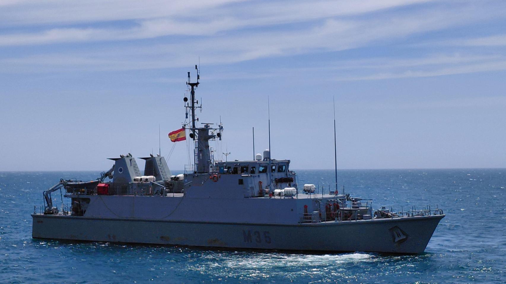 Cazaminas Duero de la Armada