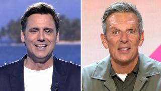 Los presentadores de Telecinco Ion Aramendi y Joaquín Prat.
