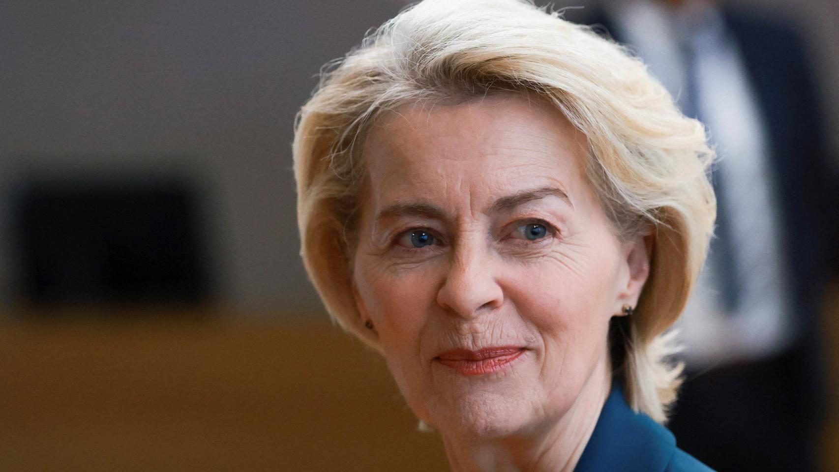 La presidenta de la Comisión Europea, Ursula von der Leyen.