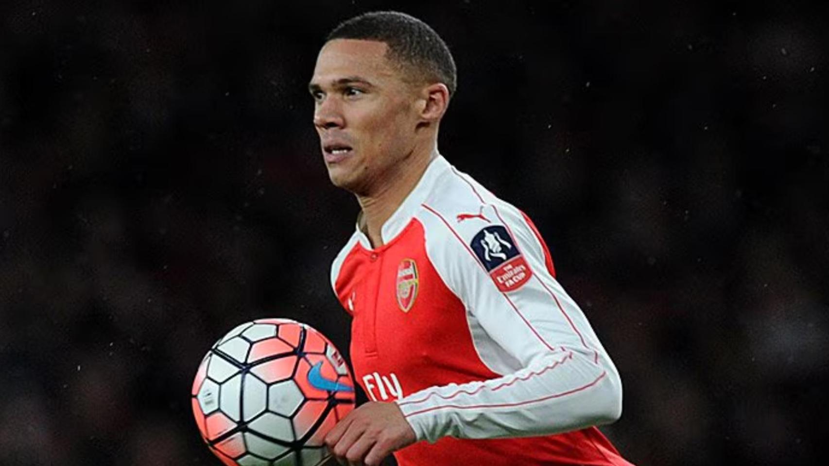 Kieran Gibbs, con el Arsenal.