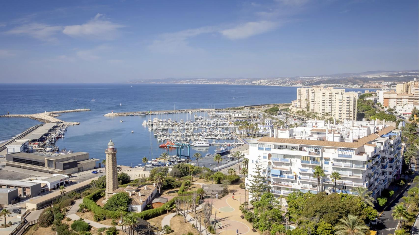 Vistas de Estepona.