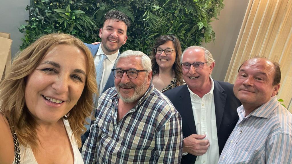Encuentro de amigos en el FIC de Guijuelo.