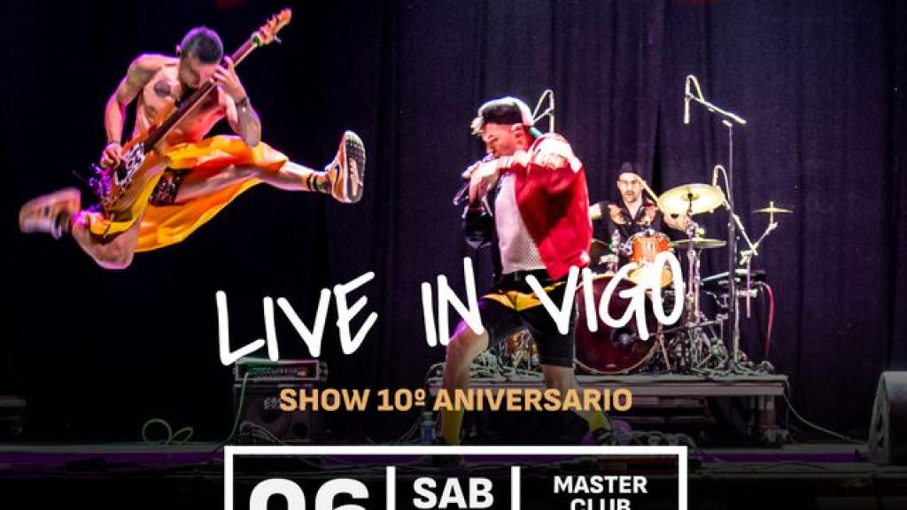 Cartel del 10.º aniversario de Green Hot Peppers