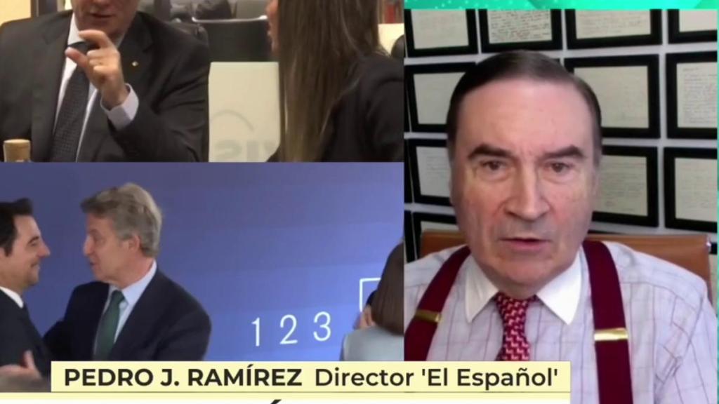 Pedro J. Ramírez, este miércoles en 'El programa de Ana Rosa'.