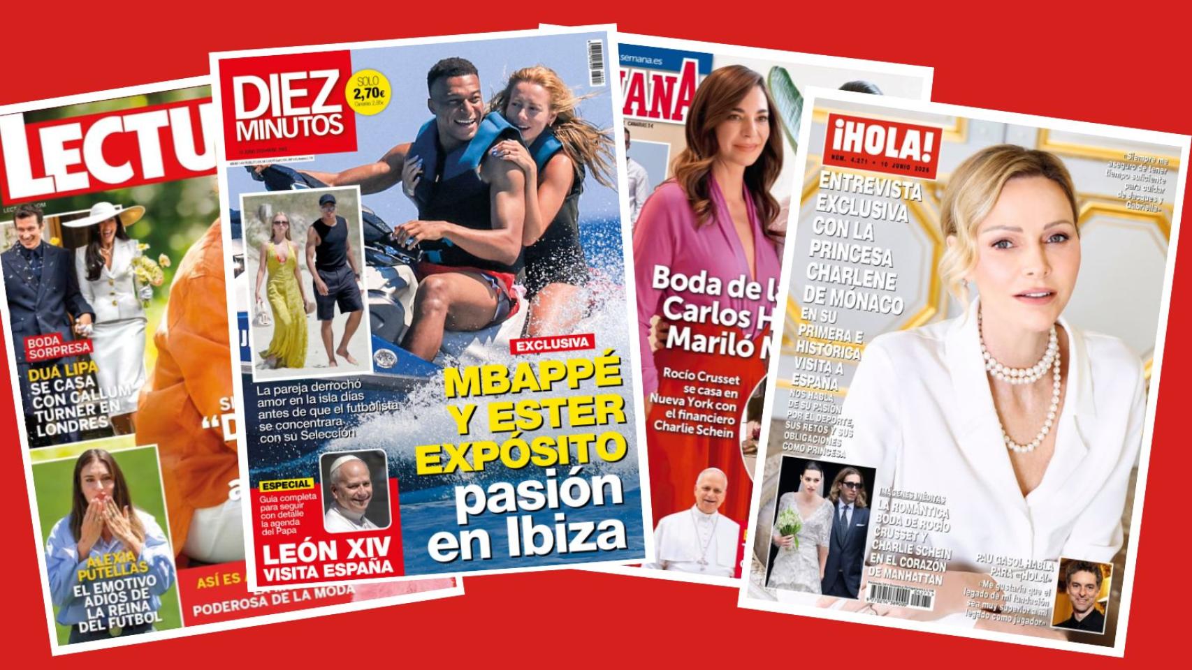 Portadas de las revistas del corazón de este miércoles, 3 de junio de 2026.