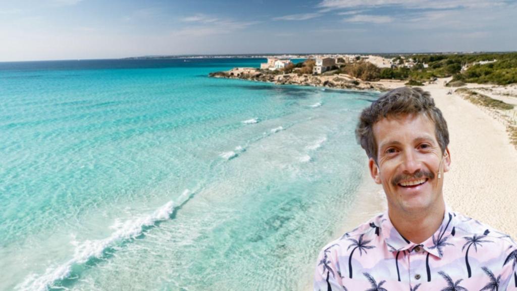 La playa donde desconecta Grison