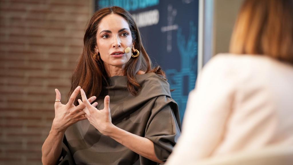 Eugenia Silva, durante la conversación en el foro 'Talento STEAM para cambiar el mundo'.