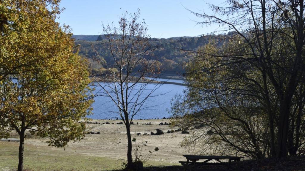 Zona de Os Chaos, en el embalse de As Conchas