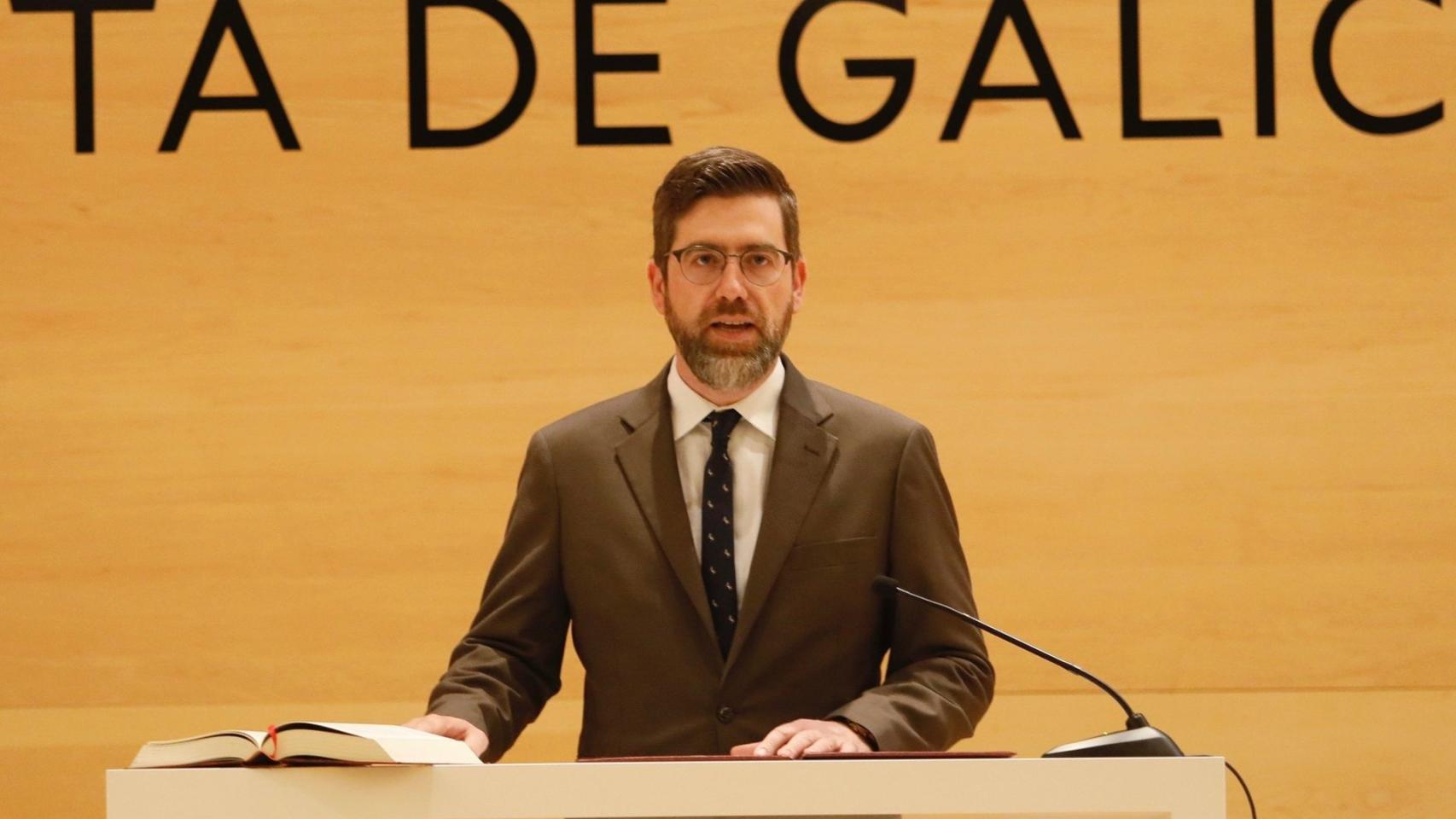 Pablo Fernández toma posesión como delegado de la Xunta en Pontevedra