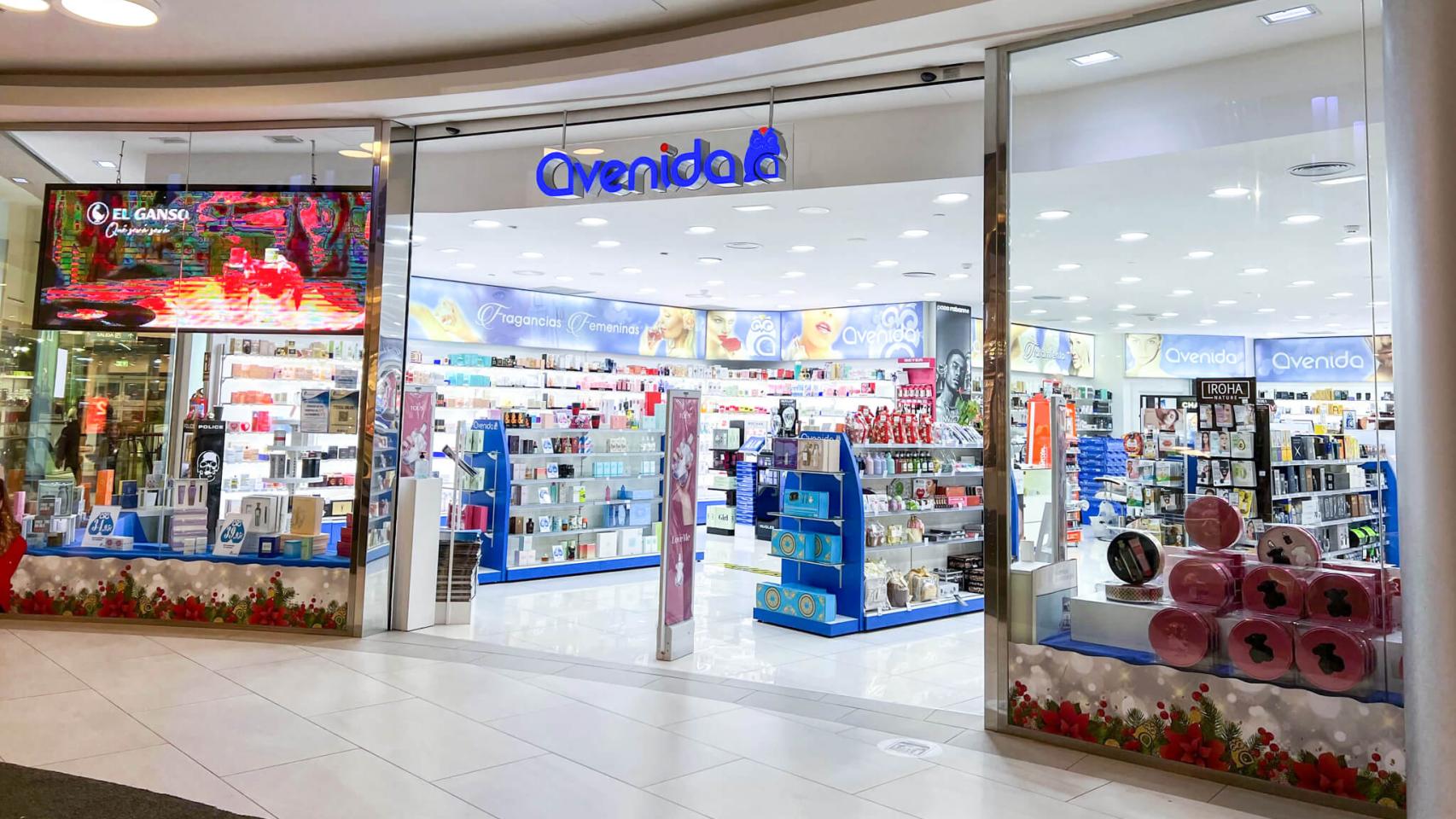 Tienda de Perfumerías Avenida en Salamanca.