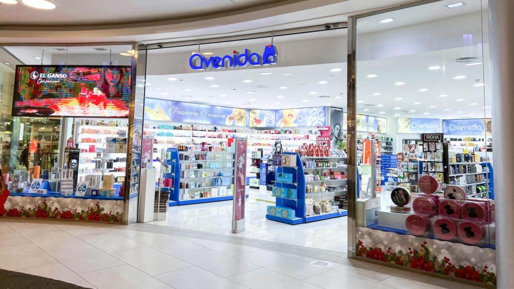 Tienda de Perfumerías Avenida en Salamanca.