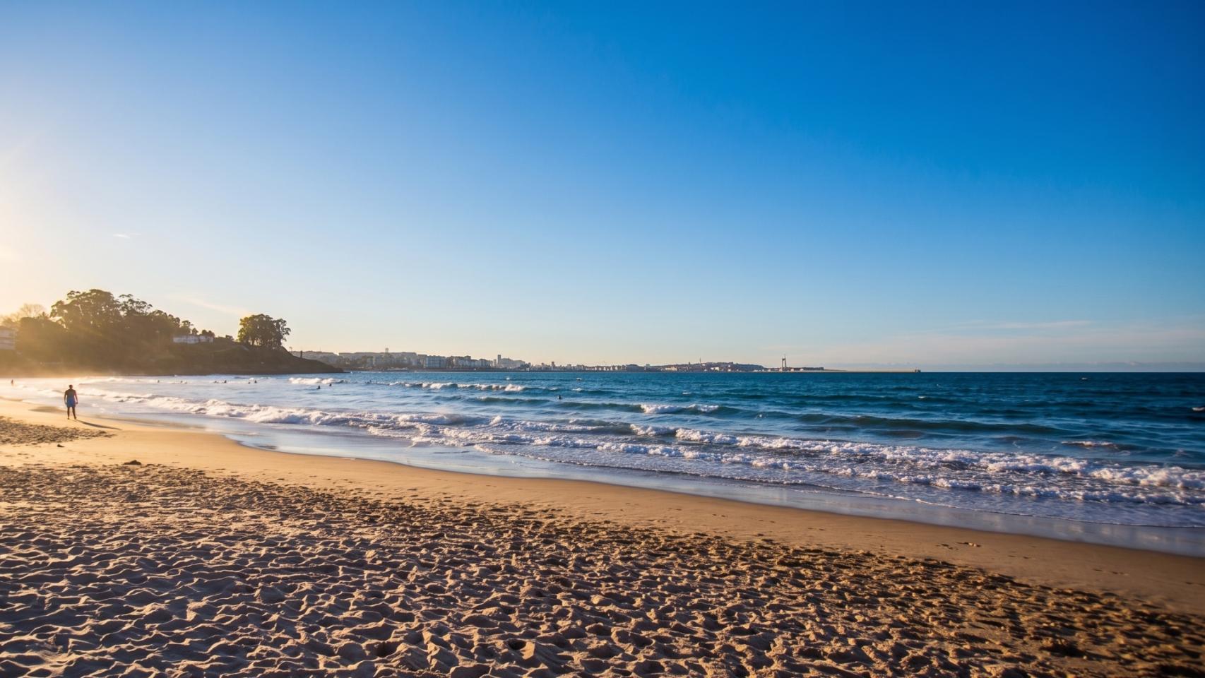 Playa de Bastiagueiro, en Oleiros (A Coruña)