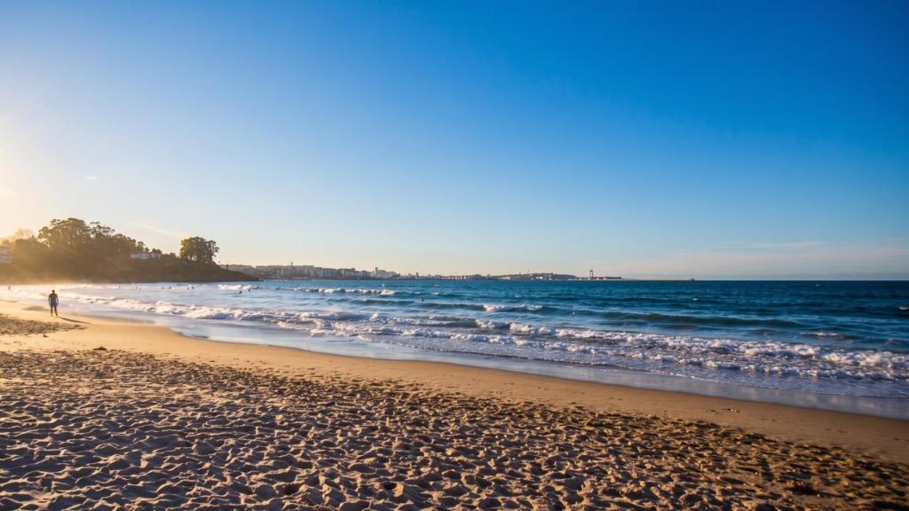 Playa de Bastiagueiro, en Oleiros (A Coruña)