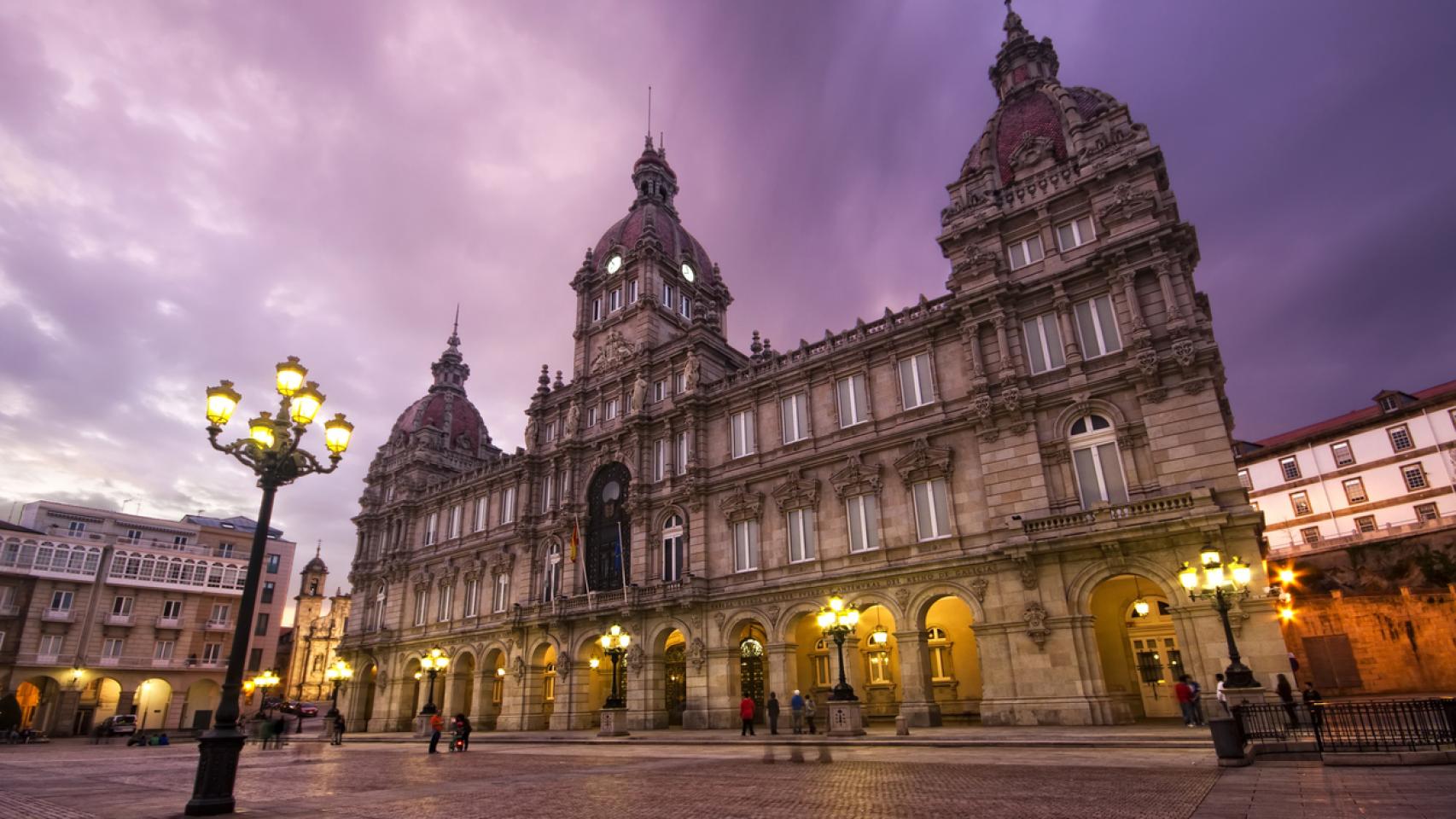 Plaza de María Pita, A Coruña.