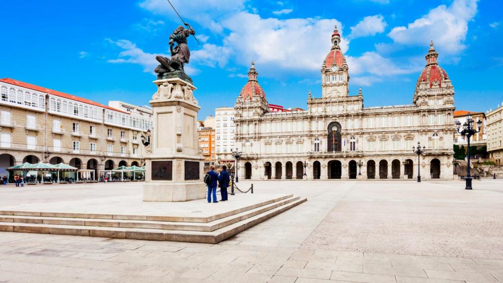 Plaza de María Pita.