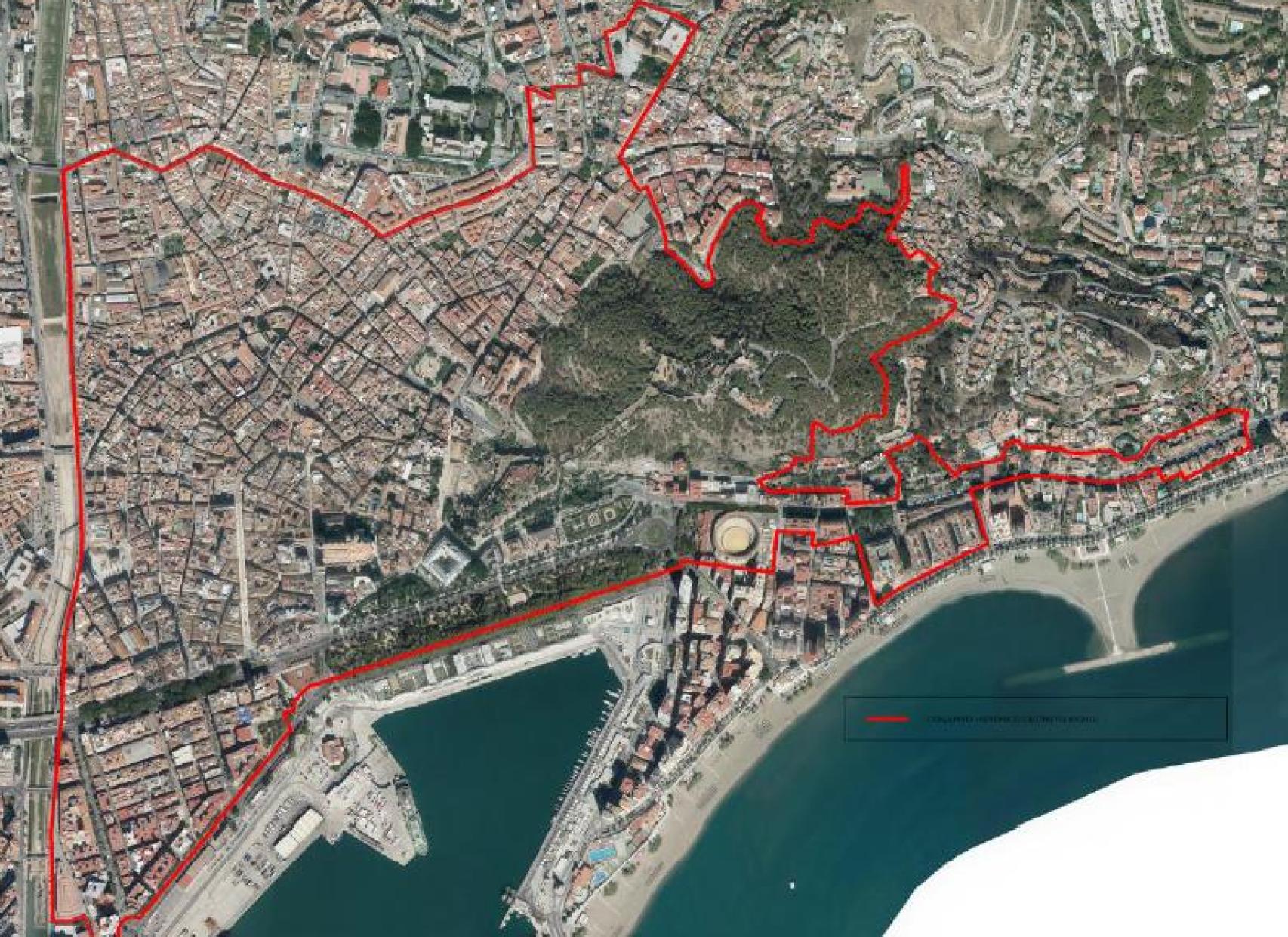 Delimitación de la zona Pepri Centro.