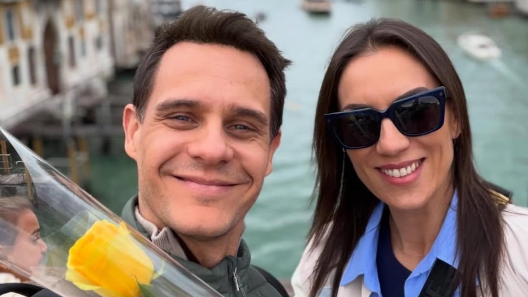 Patricia Pardo y Christian Gálvez