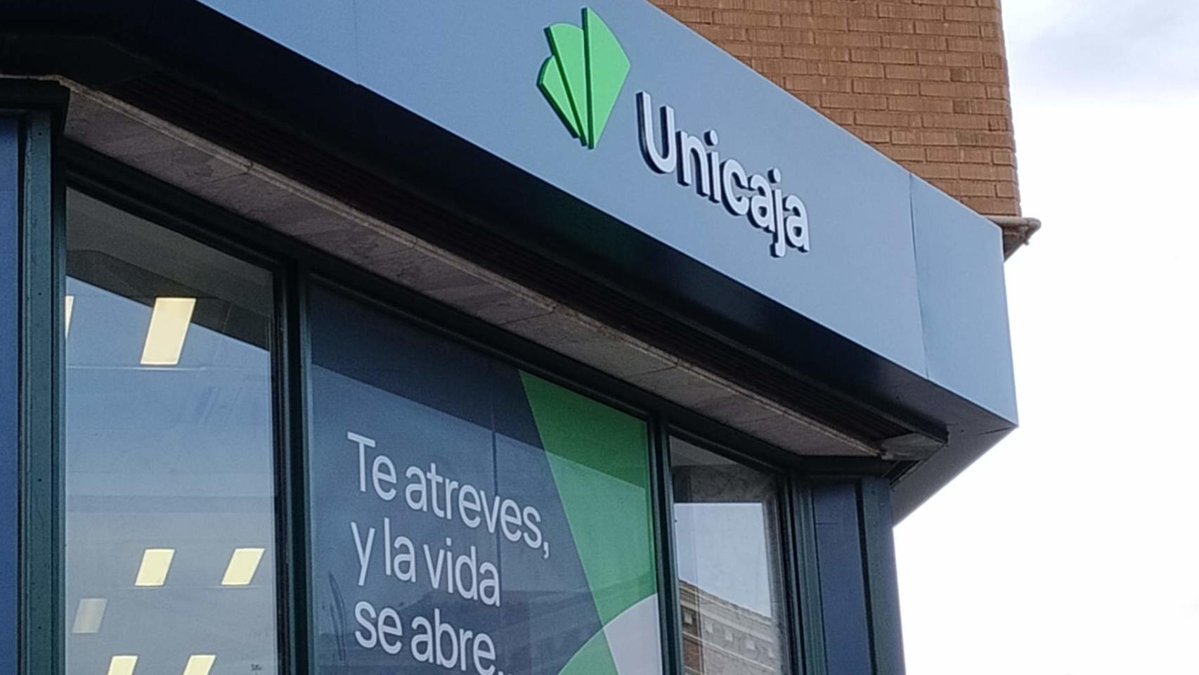 Una oficina de Unicaja.