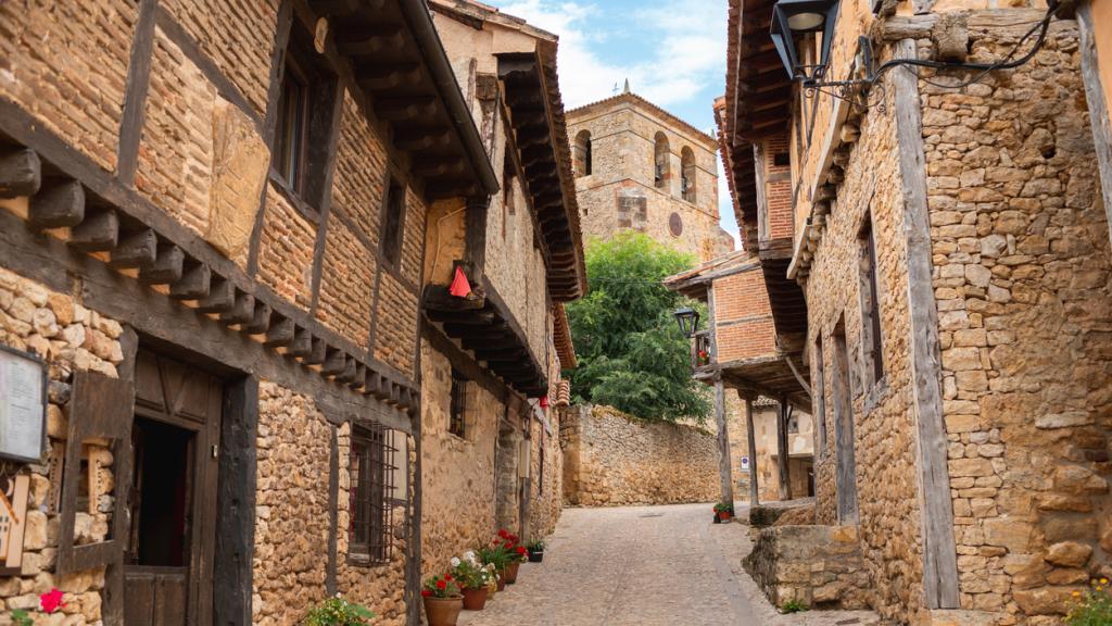 Villa medieval de Calatañazor, en Soria.