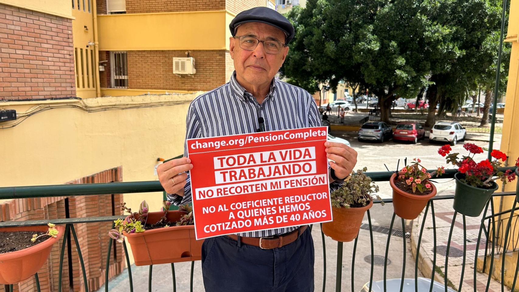 El enfermero jubilado de Málaga.