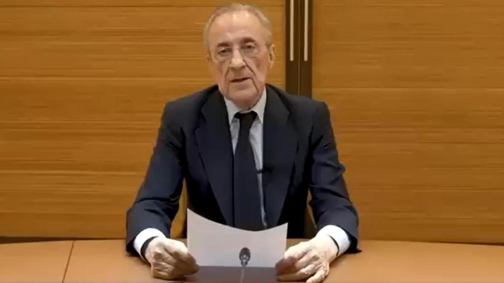 Florentino Pérez, ante notario.