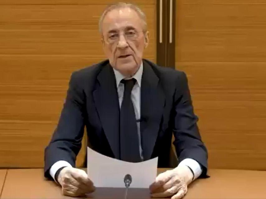 Florentino Pérez, ante notario.