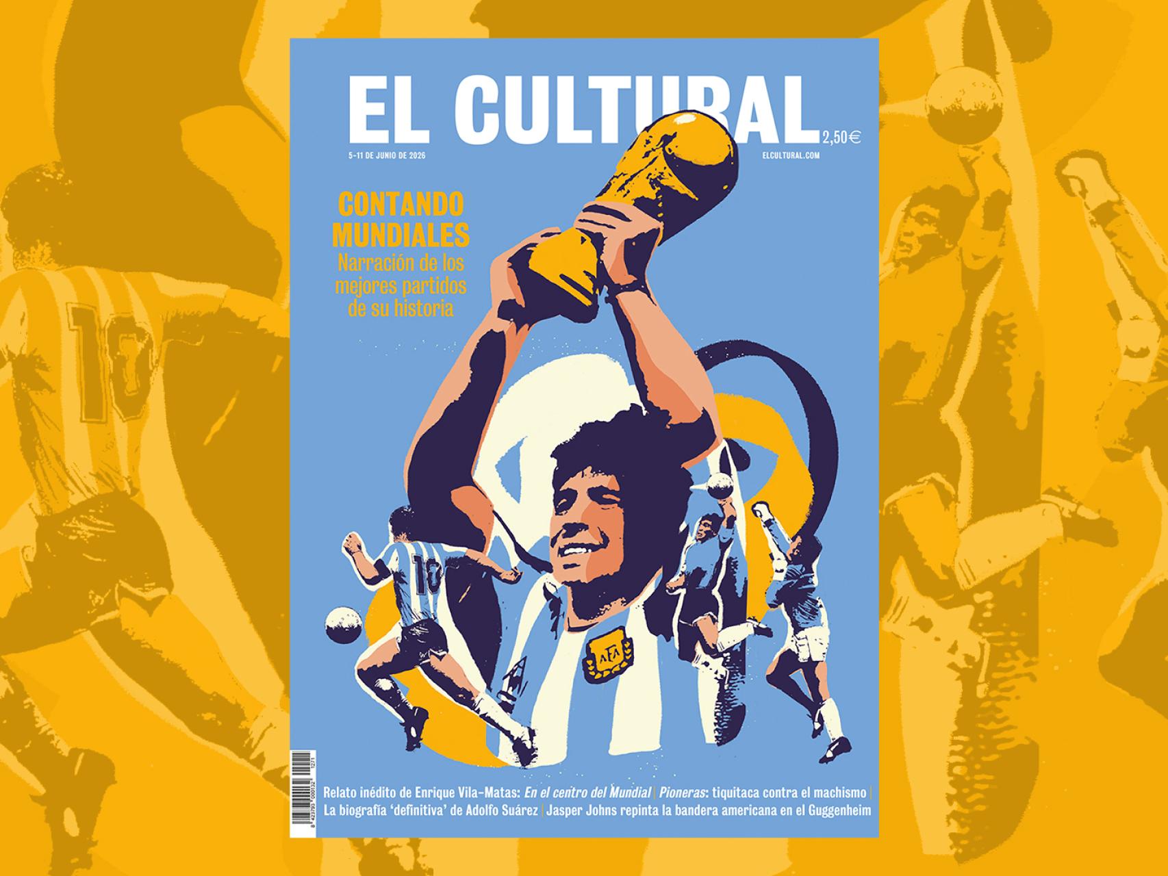 Portada de El Cultural del 5 de junio de 2026. Ilustración de Xavier Mula