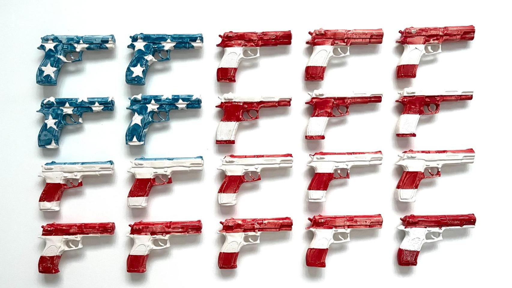Jacinto de Manuel: 'Guns of New York', 2022. Foto: Twin Gallery