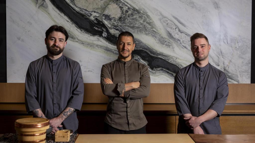 Borja Gorostiza, Mario Payán y Alejandro González.