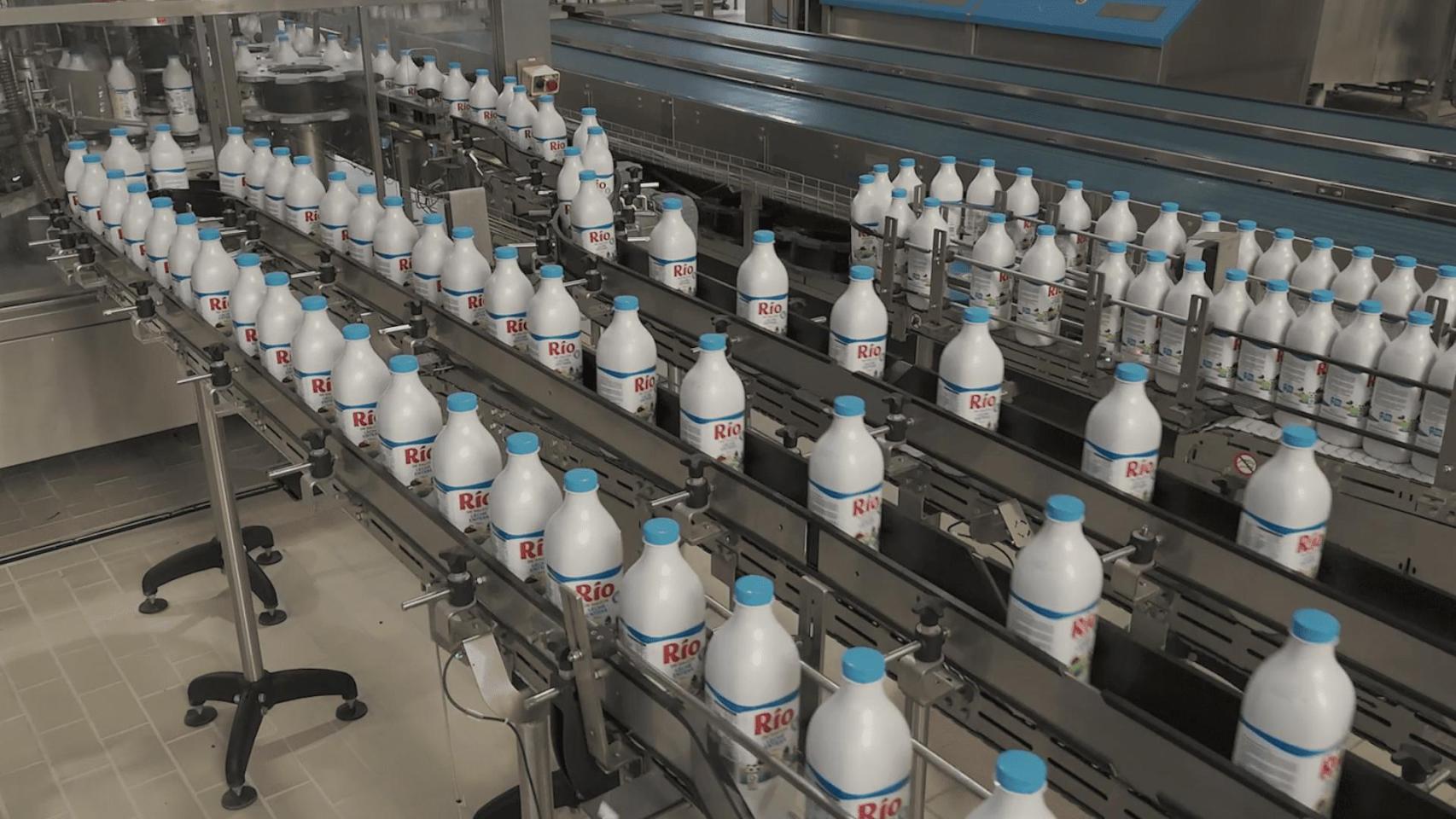 Una de las líneas de producción.
