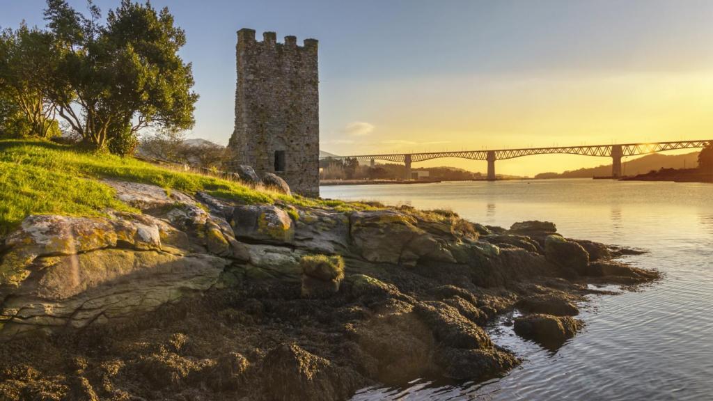 Torres del Oeste, en Catoira (Pontevedra)