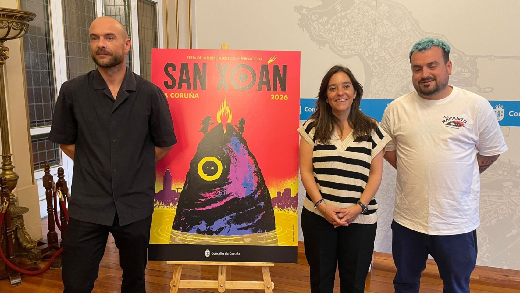 Presentación de San Xoán 2026 A Coruña